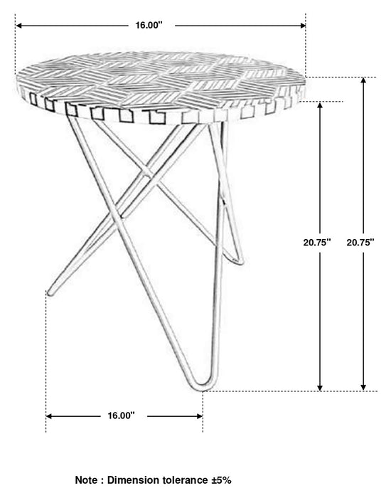 Xenia Side Table - Furniture Stars (Chicago, IL)