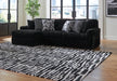 Midnight-Madness Sectional Sofa with Chaise - Furniture Stars (Chicago, IL)