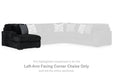 Midnight-Madness Sectional Sofa with Chaise - Furniture Stars (Chicago, IL)
