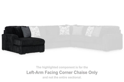 Midnight-Madness Sectional Sofa with Chaise - Furniture Stars (Chicago, IL)