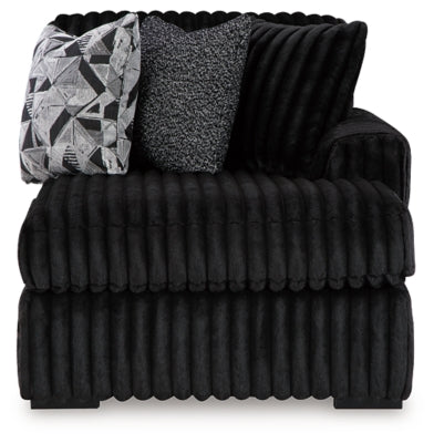 Midnight-Madness Sectional Sofa with Chaise - Furniture Stars (Chicago, IL)