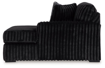 Midnight-Madness Sectional Sofa with Chaise - Furniture Stars (Chicago, IL)