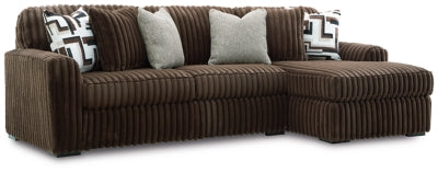 Midnight-Madness Sectional Sofa with Chaise - Furniture Stars (Chicago, IL)