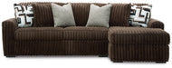 Midnight-Madness Sectional Sofa with Chaise - Furniture Stars (Chicago, IL)