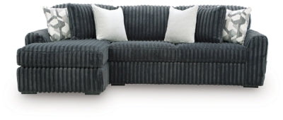Midnight-Madness Sectional Sofa with Chaise - Furniture Stars (Chicago, IL)