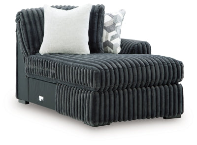 Midnight-Madness Sectional Sofa with Chaise - Furniture Stars (Chicago, IL)