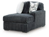 Midnight-Madness Sectional Sofa with Chaise - Furniture Stars (Chicago, IL)
