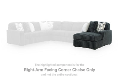 Midnight-Madness Sectional Sofa with Chaise - Furniture Stars (Chicago, IL)
