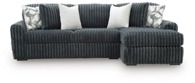 Midnight-Madness Sectional Sofa with Chaise - Furniture Stars (Chicago, IL)