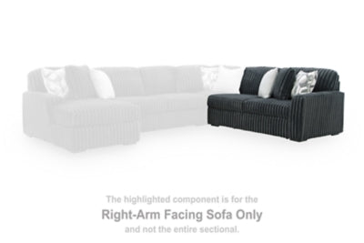 Midnight-Madness Sectional Sofa with Chaise - Furniture Stars (Chicago, IL)