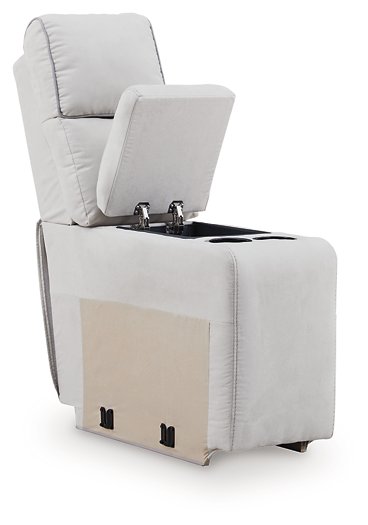 Social Pointe Reclining Sectional with Storage Consoles - Furniture Stars (Chicago, IL)