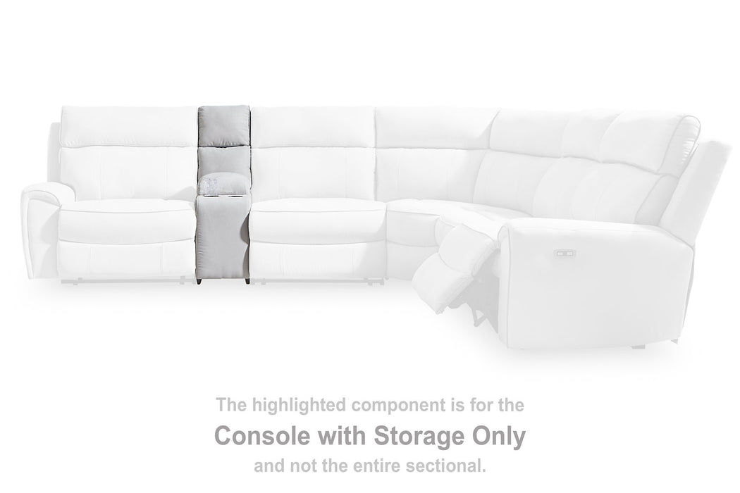 Social Pointe Reclining Sectional with Storage Consoles - Furniture Stars (Chicago, IL)