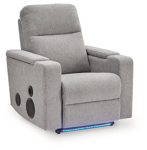 Pineland Power Glider Recliner with Audio System - Furniture Stars (Chicago, IL)