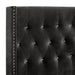 Huxley 4/6 F Hb, Fb And Slats-Black