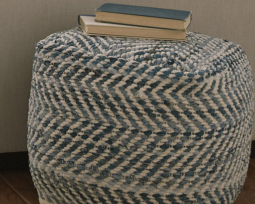 Chevron Pouf - Furniture Stars (Chicago, IL)