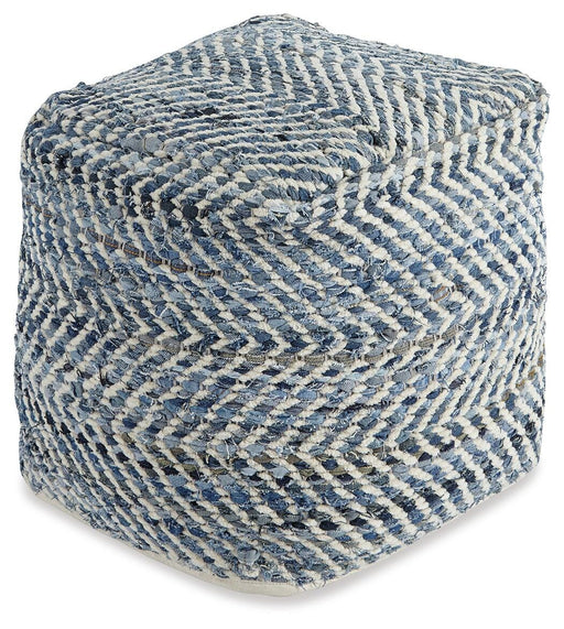 Chevron Pouf - Furniture Stars (Chicago, IL)