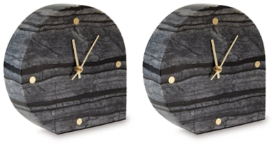 Janmour Table Clock (Set of 2) - Furniture Stars (Chicago, IL)