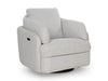 Alainmont Next-Gen Nuvella Swivel Power Recliner - Furniture Stars (Chicago, IL)