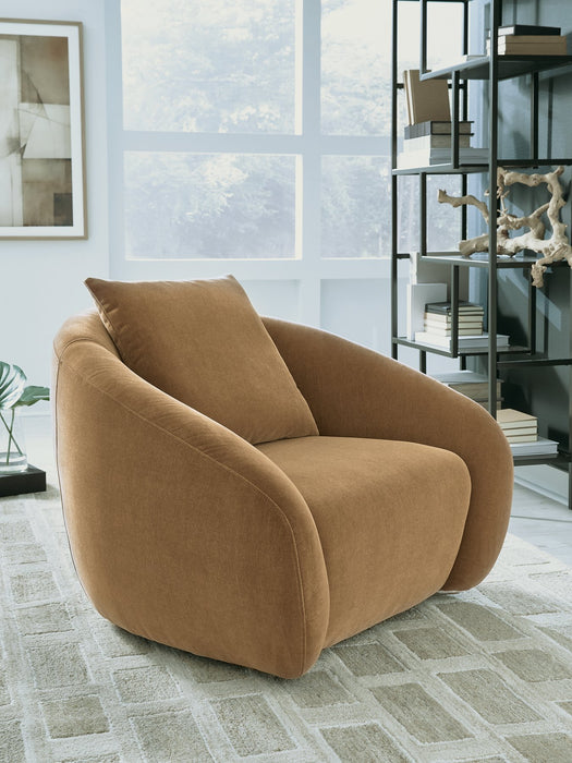 Yahya Swivel Accent Chair - Furniture Stars (Chicago, IL)