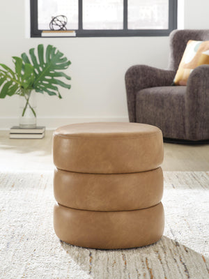 Ummi Swivel Accent Ottoman - Furniture Stars (Chicago, IL)
