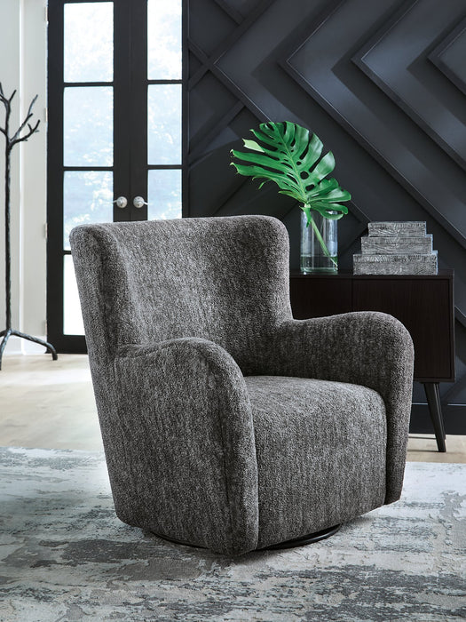 Rowenburg Swivel Glider Accent Chair - Furniture Stars (Chicago, IL)