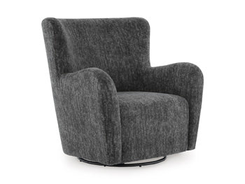 Rowenburg Swivel Glider Accent Chair - Furniture Stars (Chicago, IL)