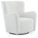 Rowenburg Swivel Glider Accent Chair - Furniture Stars (Chicago, IL)