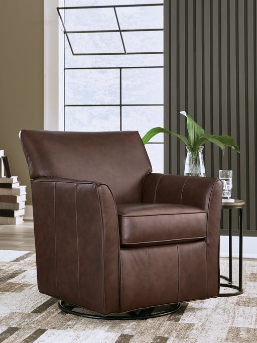 Braydunn Swivel Glider Accent Chair - Furniture Stars (Chicago, IL)