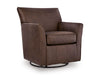 Braydunn Swivel Glider Accent Chair - Furniture Stars (Chicago, IL)