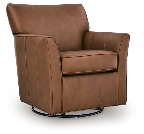 Braydunn Swivel Glider Accent Chair - Furniture Stars (Chicago, IL)