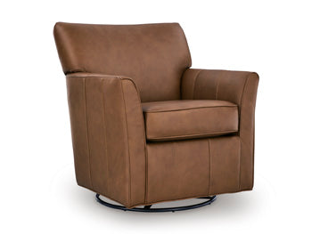 Braydunn Swivel Glider Accent Chair - Furniture Stars (Chicago, IL)
