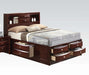 Acme Ireland Queen Storage Bed in Brown 21600Q - Furniture Stars (Chicago, IL)