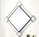 Asbury Mirrored & Chrome Accent Mirror (Wall) image