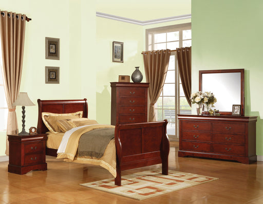 Louis Philippe III Cherry Twin Bed - Furniture Stars (Chicago, IL)