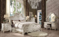Versailles Bone White Eastern King Bed - Furniture Stars (Chicago, IL)