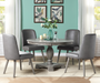 Waylon Gray Oak Dining Table - Furniture Stars (Chicago, IL)