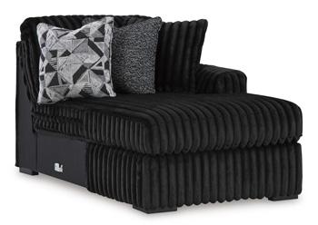 Midnight-Madness Sectional Sofa with Chaise - Furniture Stars (Chicago, IL)
