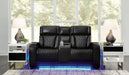 Boyington Power Reclining Loveseat with Console - Furniture Stars (Chicago, IL)