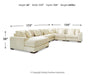 Lindyn Sectional with Chaise - Furniture Stars (Chicago, IL)