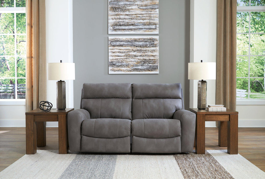 Next-Gen DuraPella Power Reclining Sectional Loveseat - Furniture Stars (Chicago, IL)