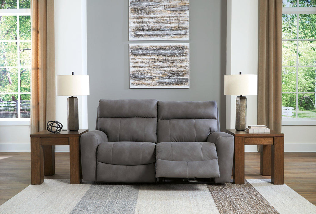 Next-Gen DuraPella Power Reclining Sectional Loveseat - Furniture Stars (Chicago, IL)
