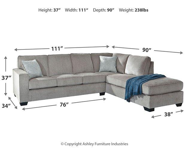 Altari Sectional with Chaise - Furniture Stars (Chicago, IL)