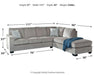 Altari Sectional with Chaise - Furniture Stars (Chicago, IL)