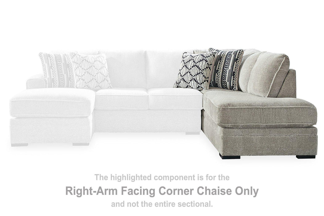 Calnita Sectional with Chaise - Furniture Stars (Chicago, IL)