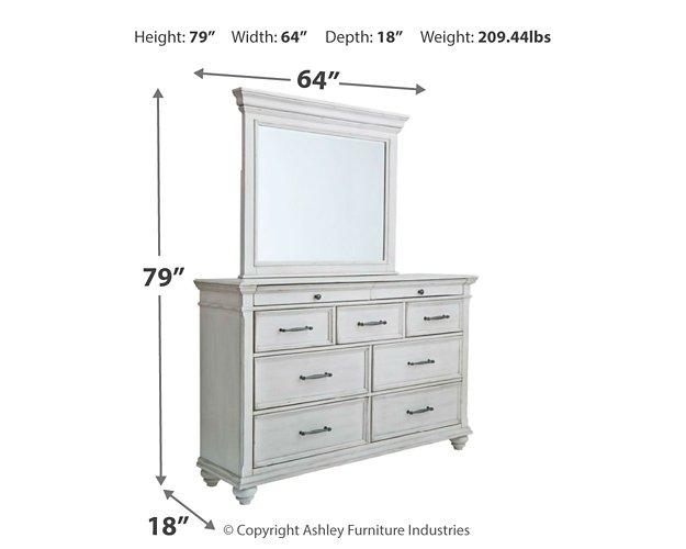 Kanwyn Dresser and Mirror - Furniture Stars (Chicago, IL)