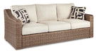 Beachcroft Outdoor Sofa, Lounge Chairs and Fire Pit - Furniture Stars (Chicago, IL)