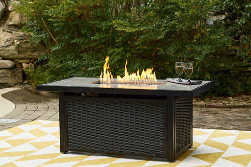 Beachcroft Outdoor Fire Pit Table - Furniture Stars (Chicago, IL)