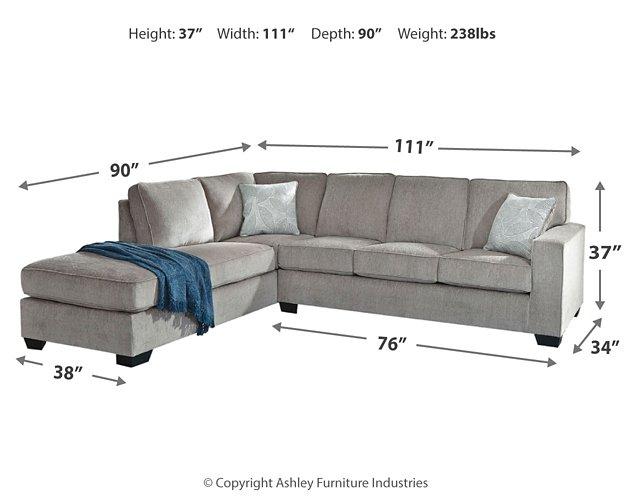 Altari Sectional with Chaise - Furniture Stars (Chicago, IL)