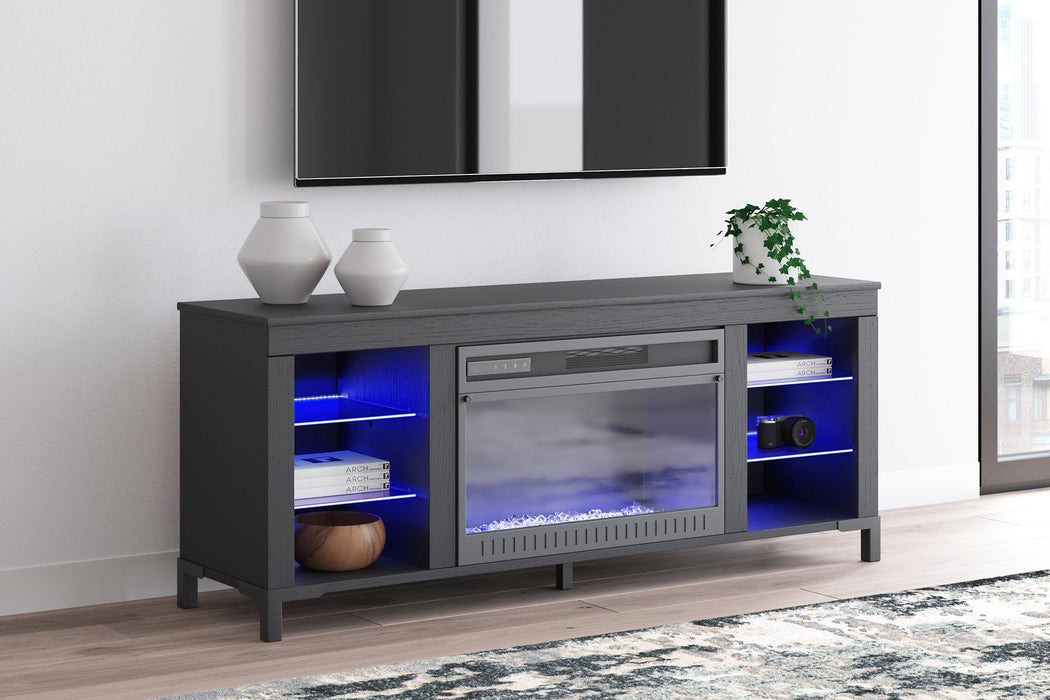 Cayberry Entertainment Center with Electric Fireplace - Furniture Stars (Chicago, IL)