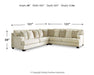 Rawcliffe Sectional - Furniture Stars (Chicago, IL)